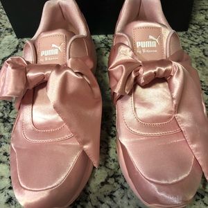 Pink Puma Sneakers Never Worn